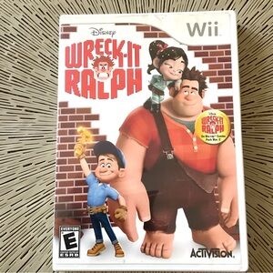 Nintendo Wii Wreck It Ralph Video Game 2012 Used